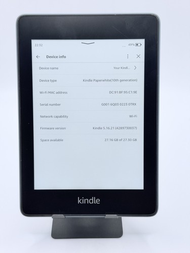 Amazon kindle paperwhite 10th - amazon,