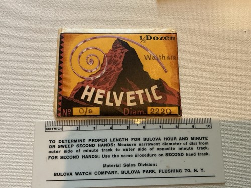 Nos waltham 0size - nos, helvetic