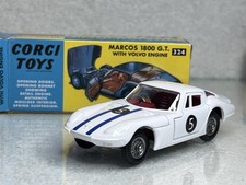 Corgi Toys Reissue No324 Marcos 1800GT With Volvo Engine Boxed