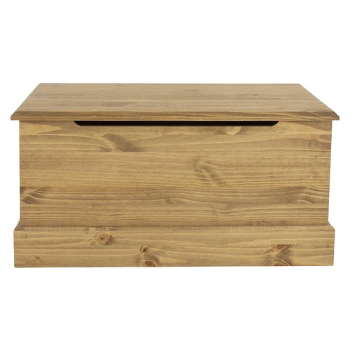 Cotswold pine ottoman storage - pine,