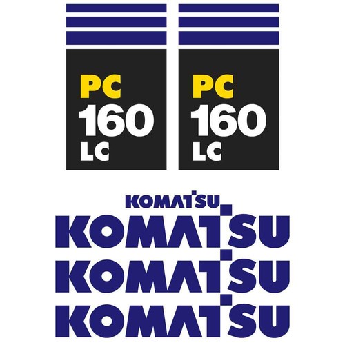 Komatsu pc130 pc160 - komatsu, new