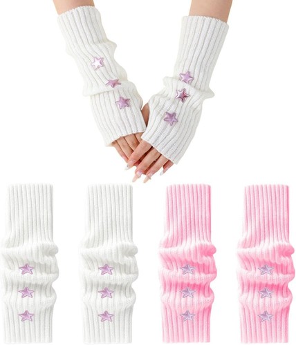Pairs cute star gloves - 2,