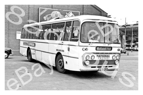 Bus photograph midland - bus, red