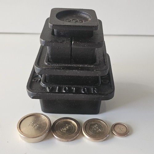 Victor cast ware scale weights - victor,