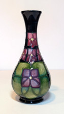 Moorcroft Violets Vase - Sally