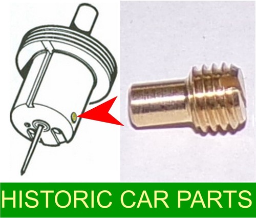 Fixed needle locking screw - "fixed",