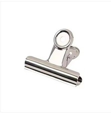Bulldog Clips Metal -Silver