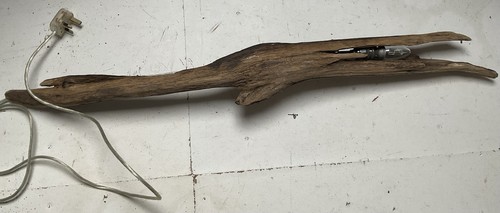 Driftwood table lamp length - driftwood,