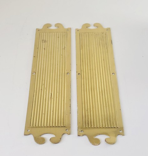 Reclaimed reeded brass - reeded,