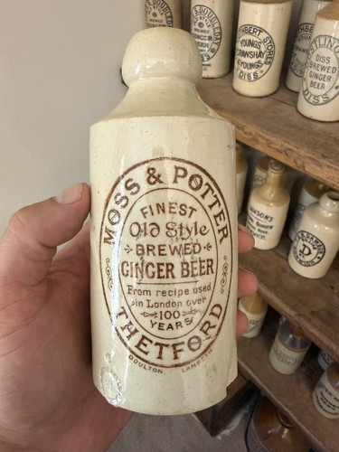 Norfolk ginger beer bottle - ginger,
