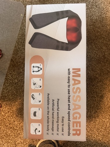 Shiatsu neck and back - back, massager