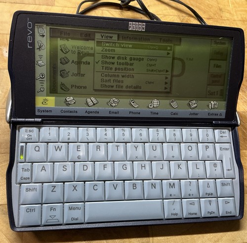 Vintage psion revo - vintage,