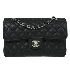 Chanel Black Calfskin Small