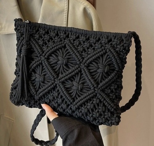 Small crossbody woven shoulder - crossbody,