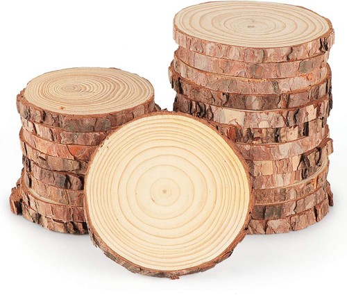 Ilauke natural wood slices - wood,