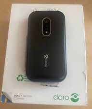 Doro 7030 Dual Sim Black BIG BUTTONS phone Unlocked - with box & accessories