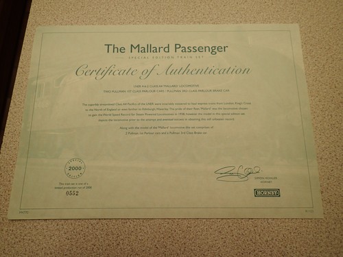 Hornby r1103 the - the, mallard