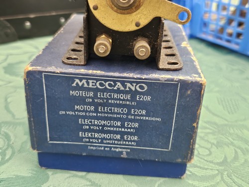 Meccano e15r e20r 20 - meccano, volt