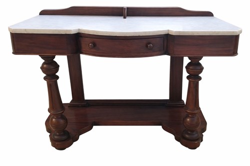 Edwardian marble top wash - marble,