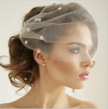 wedding veil Ivory fascinator