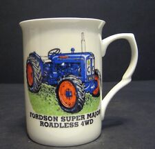 1 Mug FORDSON SUPER MAJOR ROADLESS 4WD TRACTOR Fine Bone China Mug Cup Beaker