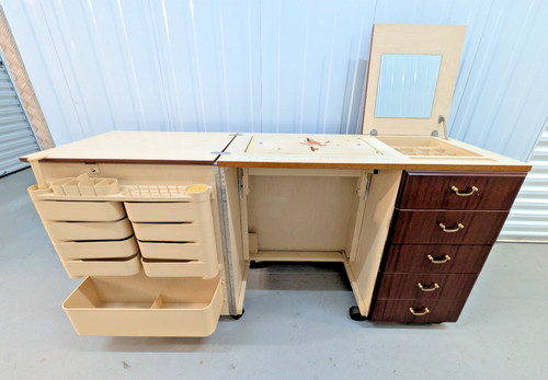 Horn collection sewing cabinet - collection,