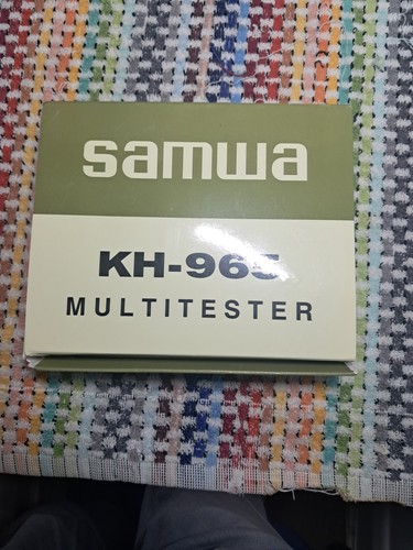 965 analog multimeter - -965,