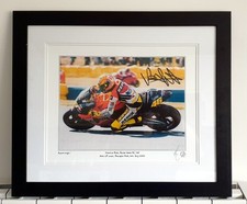 Valentino Rossi Signed Framed