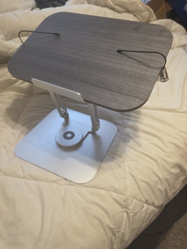 Adjustable laptop table - adjustable, table.