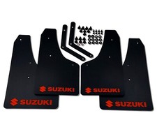 rallyflapZ | Mud Flaps  Suzuki Swift Sport 17-23 ZC33S Black 3.2mm PVC *G SZ-R