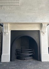 Marble Fire Surround for Cast