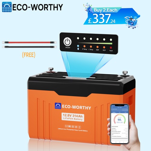 12v 314ah lifepo4 lithium - 12v,