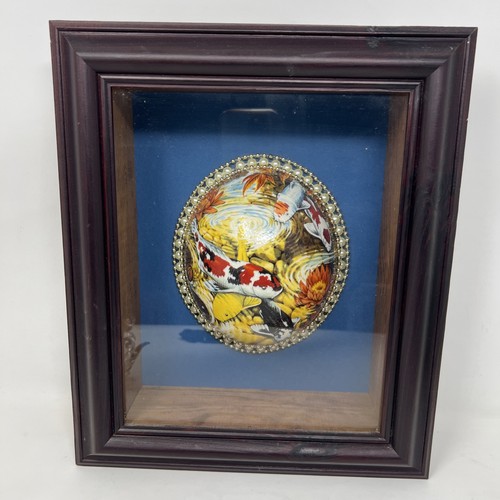 Vintage framed ostrich - vintage,