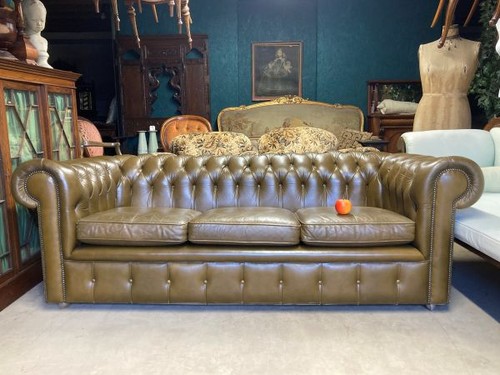 Fine seater olive - 3,
