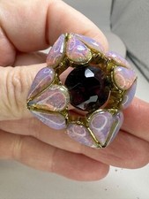 Flower Lilac Teardrop Amethyst