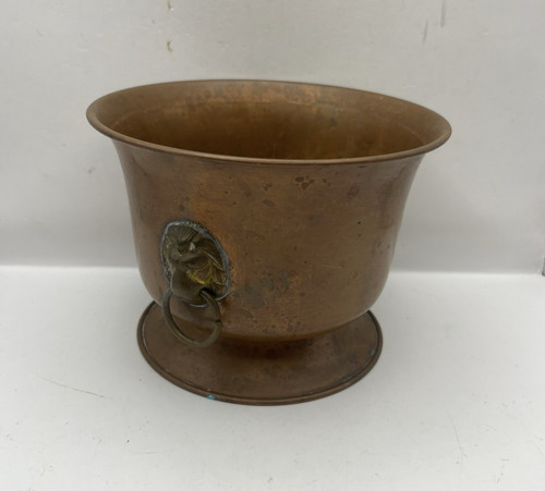 Vintage copper planter - vintage,