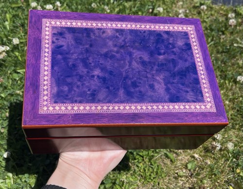 Gorgeous purple with inlay - gorgeous,