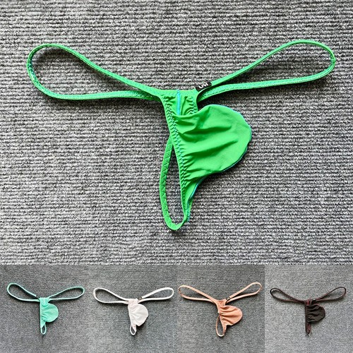 Men low waist underwear thongs - low,