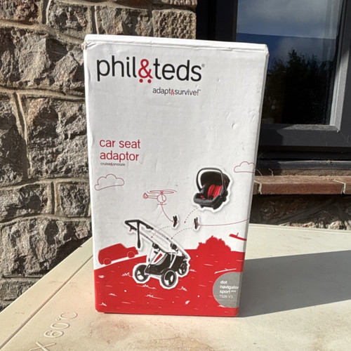 Phil teds car seat adapter - car,