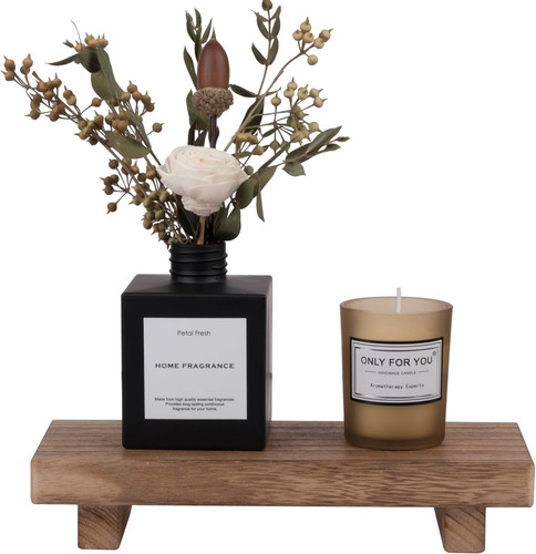 Small wood tray pedestal - small,