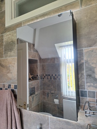Led illuminated bathroom - illuminated,