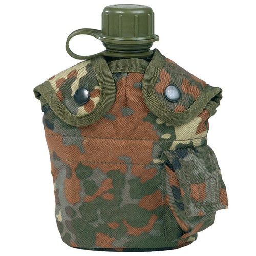 Water bottle canteen - bottle, belt