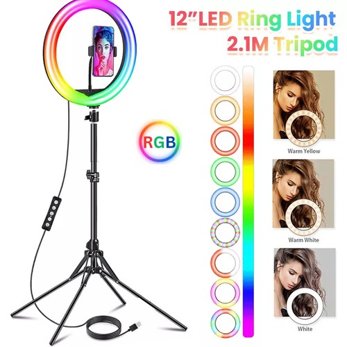 Ring light with - light, &
