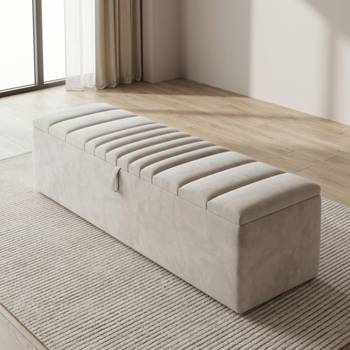 Ottoman storage box panel - box,