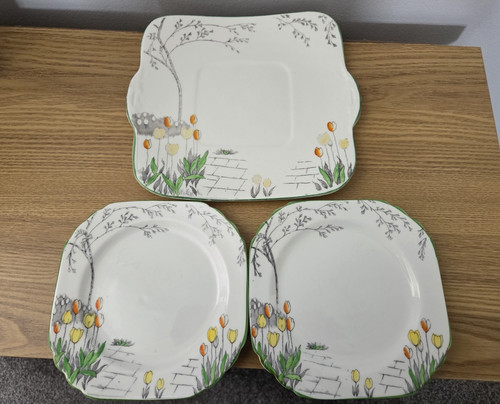 Art deco heathcote china - heathcote,