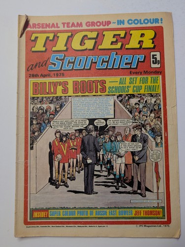 Tiger and scorcher comic - scorcher, 26th