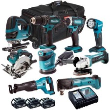 Makita 18V LXT 9 Piece