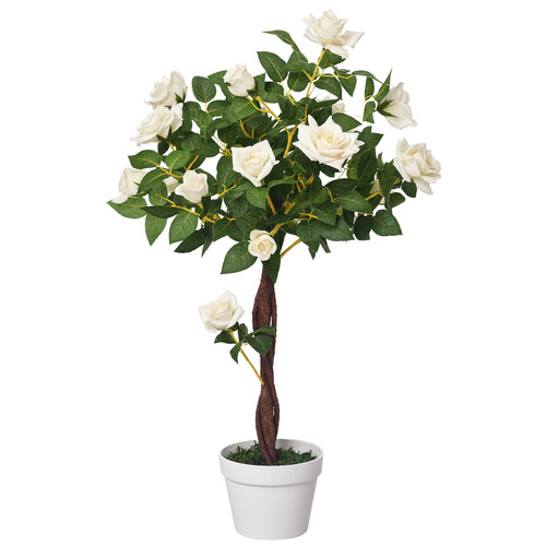 Outsunny 90cm artificial rose - outsunny,