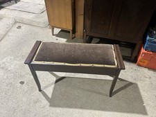 Piano duet stool  - antique