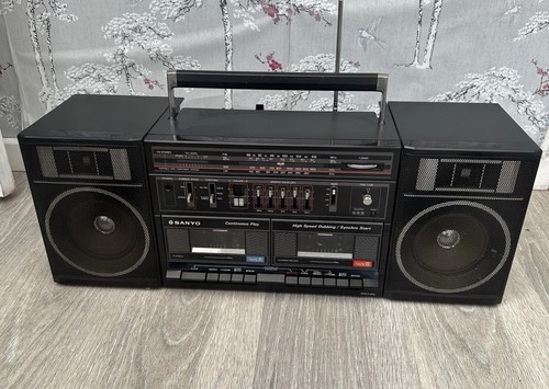 Sanyo c35 vintage boombox dual - vintage,